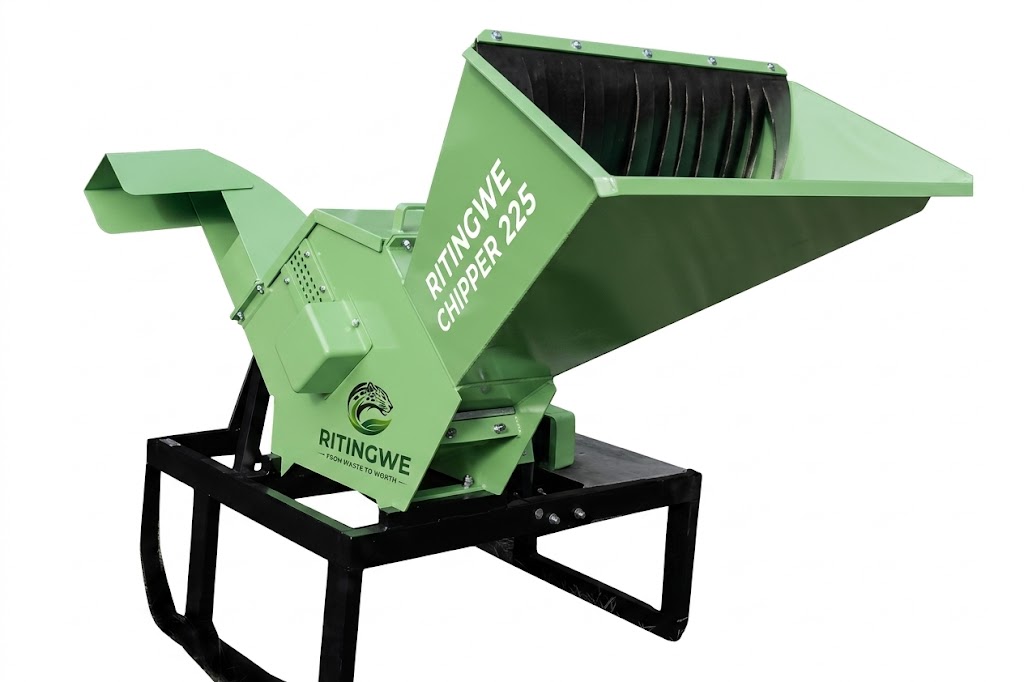 Wood Chipper 90 Deg Tractor Mtd Ritingwe Ingwe Model 20