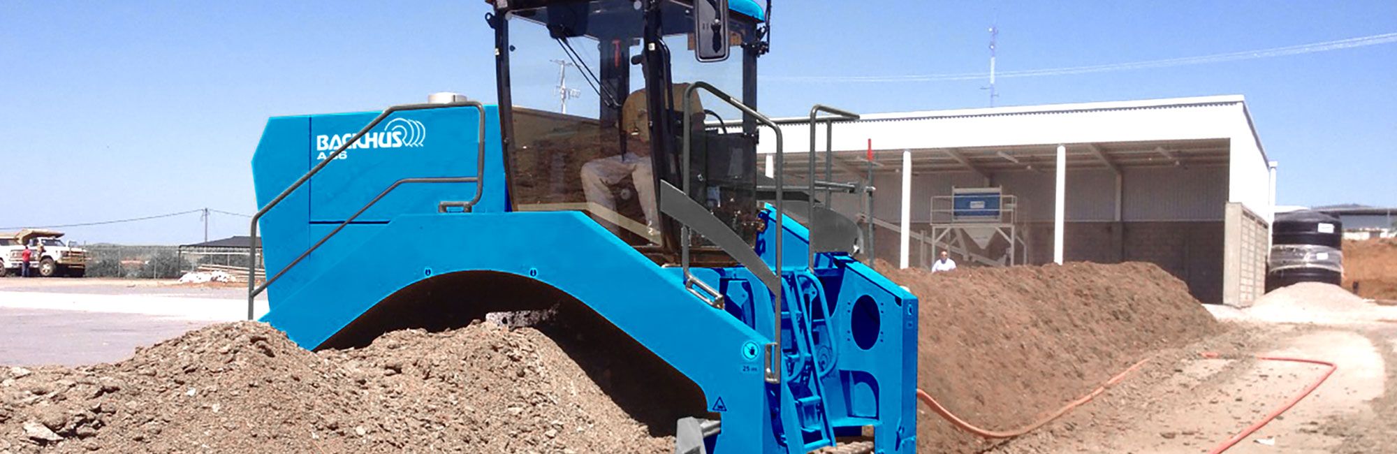 Backhus Self-Propelled Compost Turners | High-Capacity Windrow Turners South Africa thumbnail 5