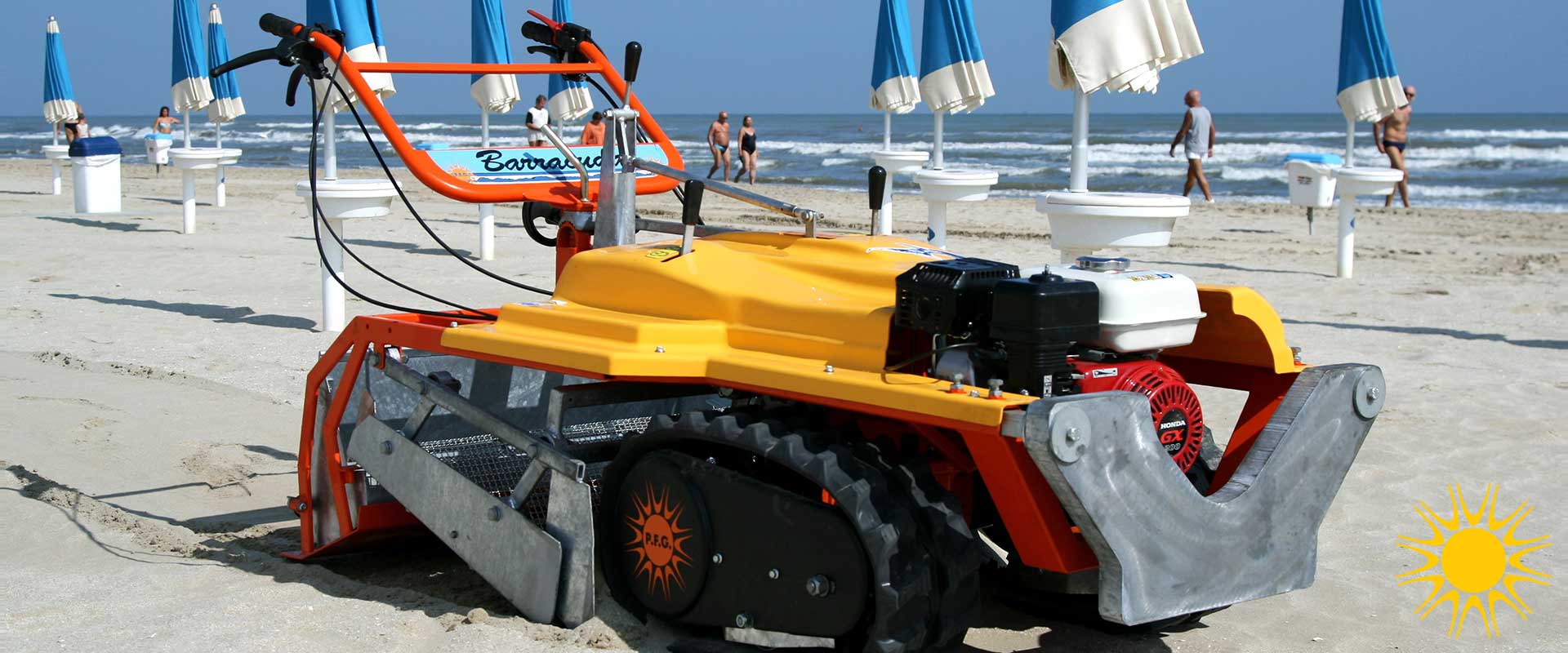 Beach Cleaner - Tractor Mtd, Self propelled and Walk behind thumbnail 5