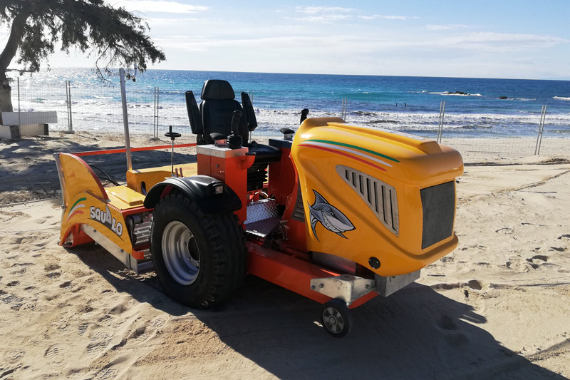 Beach Cleaner - Tractor Mtd, Self propelled and Walk behind thumbnail 7