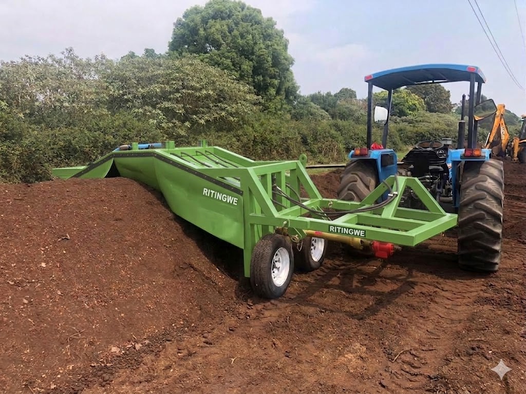 Proven TM3 Compost Turner design with more than 20 years of successful operation under demanding African conditions.
