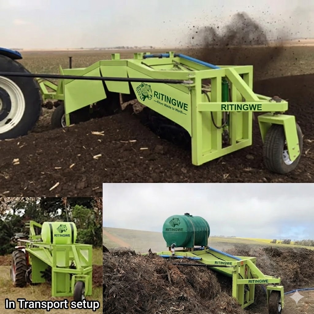 Proven TM3 Compost Turner design with more than 20 years of successful operation under demanding African conditions. thumbnail 6