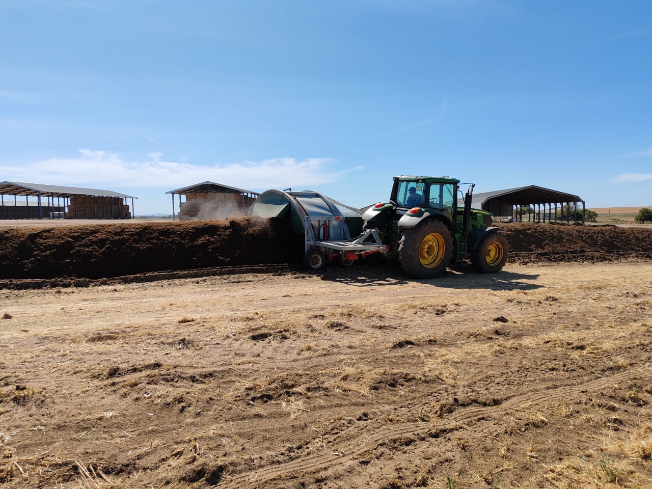 TM4 Compost Turner | 4m Tractor-Powered Windrow Compost Turner South Africa thumbnail 5