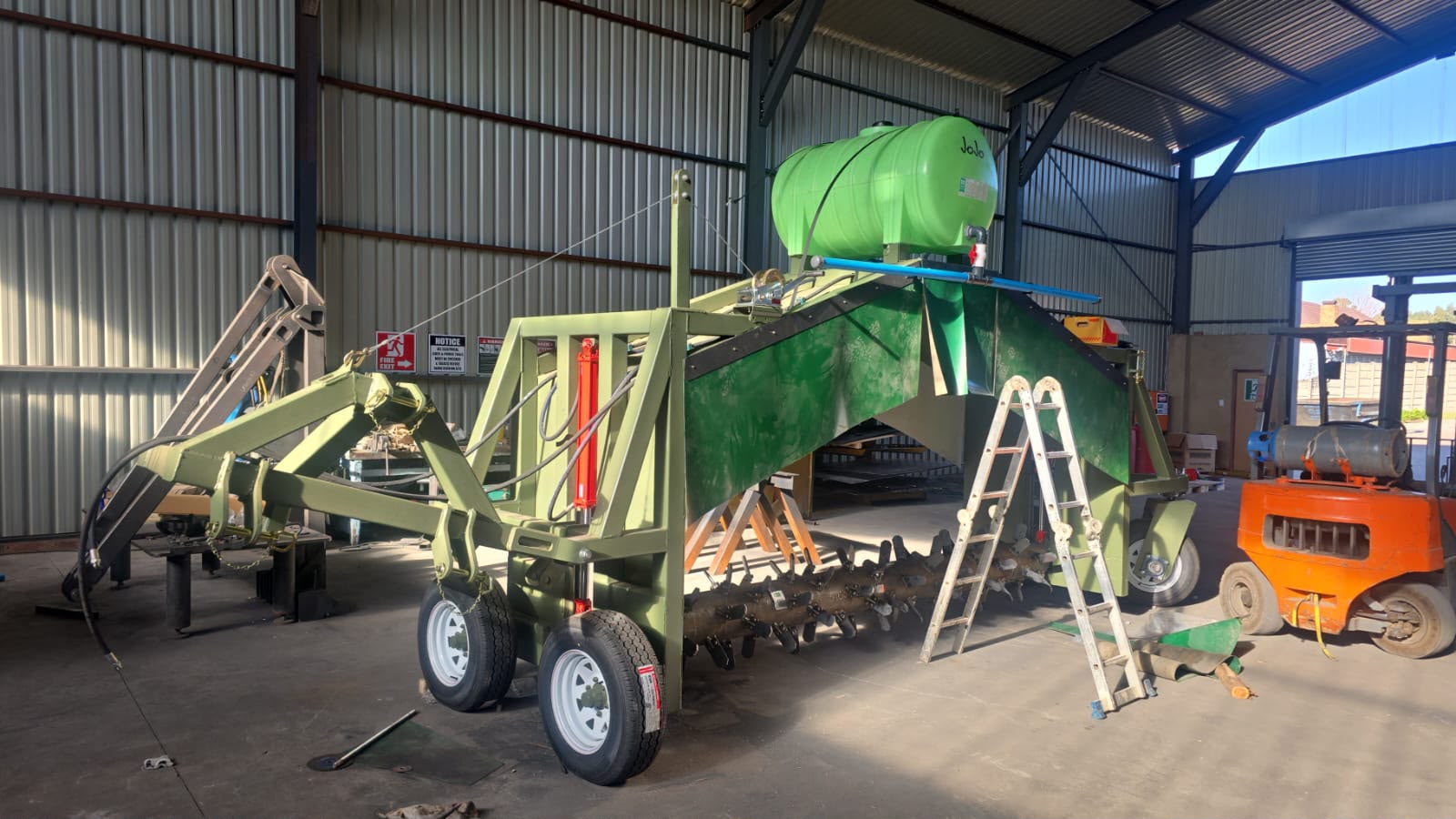 TM4 Compost Turner | 4m Tractor-Powered Windrow Compost Turner South Africa thumbnail 10