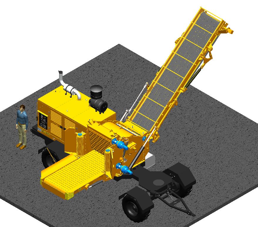 Lippel Dragon 1200 Whole-Tree Chipper – 600 HP thumbnail 3