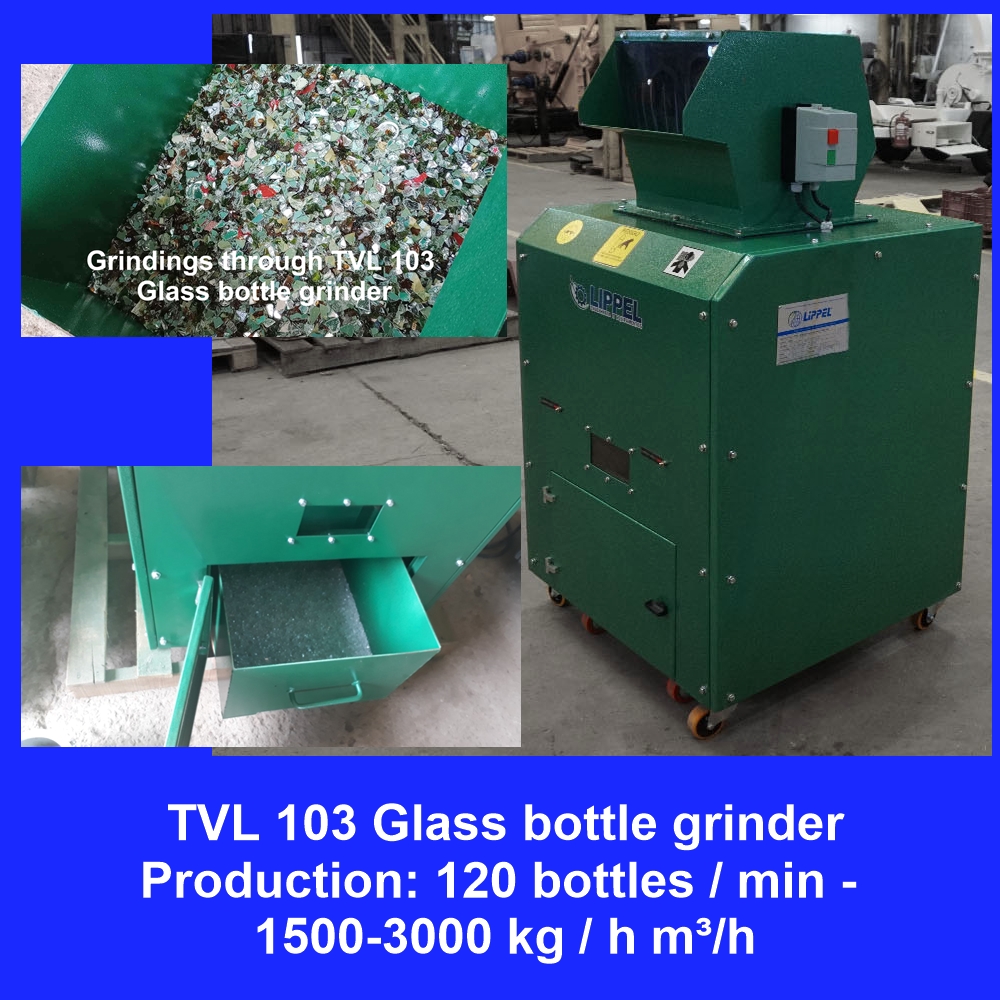 Glass Bottle Crusher / Grinder thumbnail 2