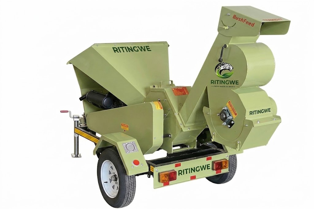 225 Wood Chipper | Bush-Feed Commercial Wood Chipper South Africa