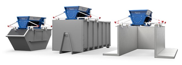Horizontal Grinder Top Mount on 6cu meter skips, troughs etc thumbnail 2
