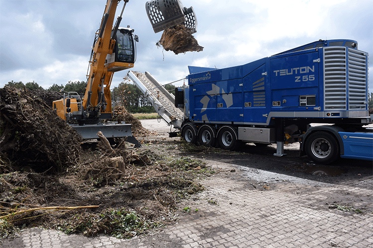 Horizontal Wood Grinder - 20-25 Ton/Hr  Eggersmann thumbnail 2