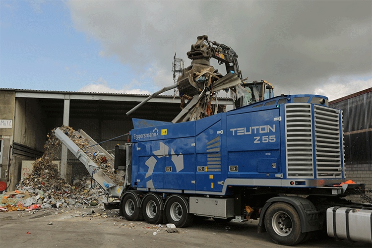 Horizontal Wood Grinder - 20-25 Ton/Hr  Eggersmann thumbnail 3