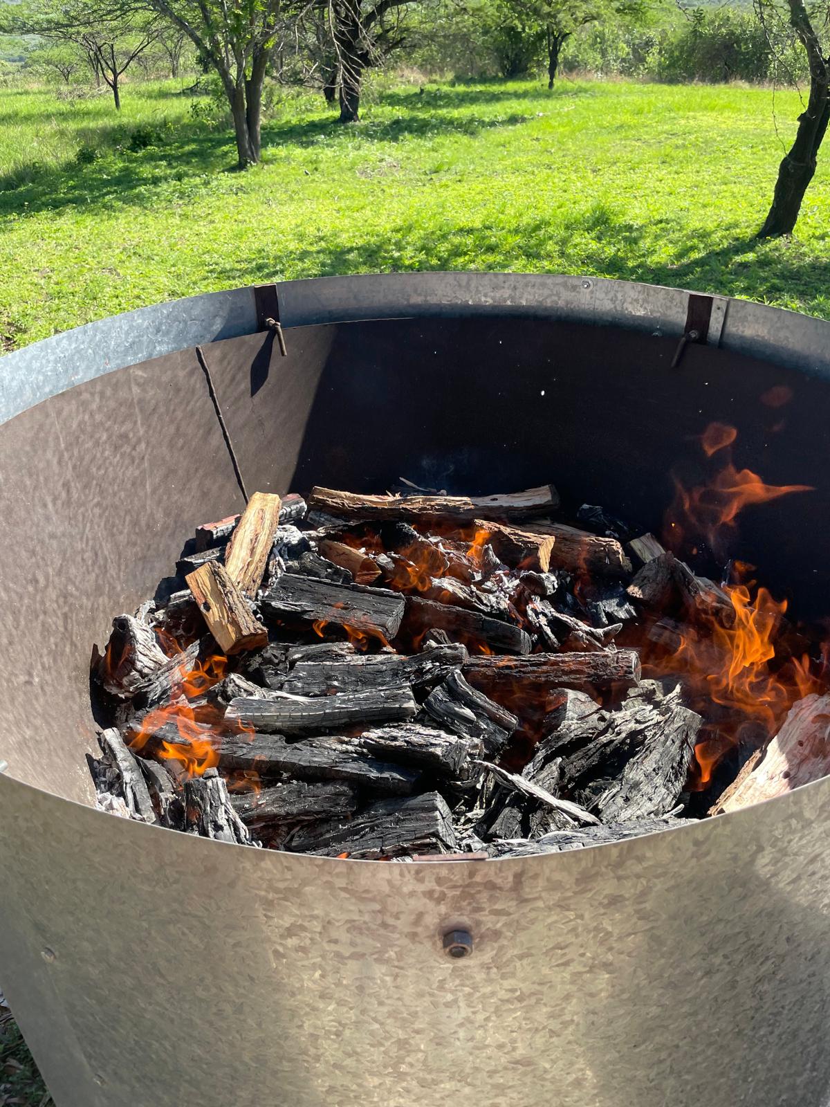Ritingwe Kontiki Open-Flame Kiln – Biochar & Charcoal Production thumbnail 5