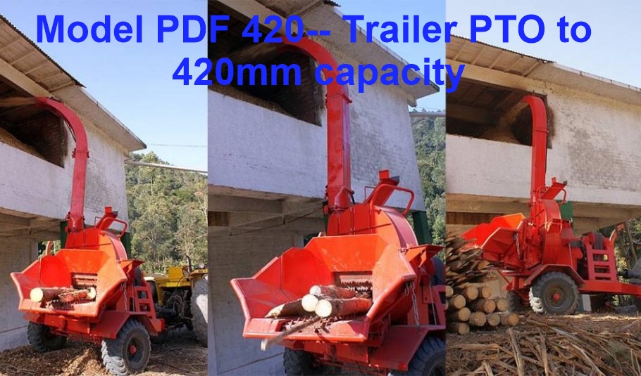Lippel PDF 420 Disc Chipper – Hydraulic Feed