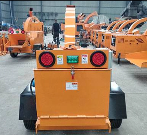 Wood Chippers std 32hp and with live extended feed floor (65cm Longer) Trailer wood chipper  Model RSS 6130 Wood chipper thumbnail 2