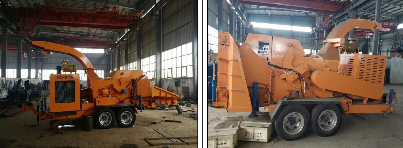 Wood Chippers with live extended feed floor Model RSS 6175  (up to 197 HP) thumbnail 2