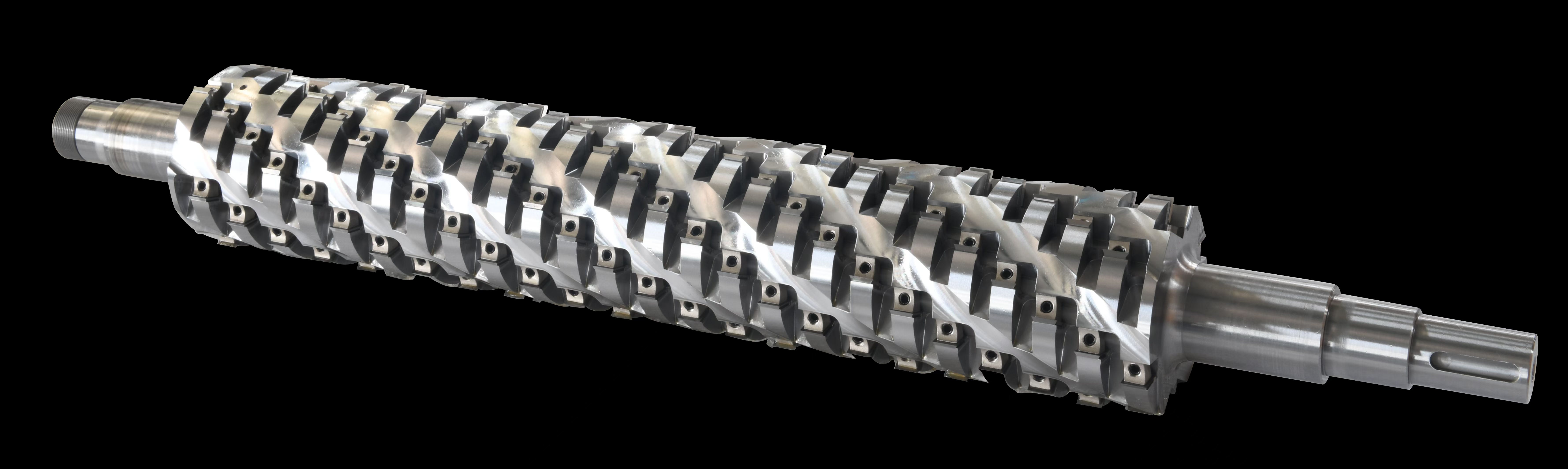 Spiral Wood Shaver Block with Multi-Blades