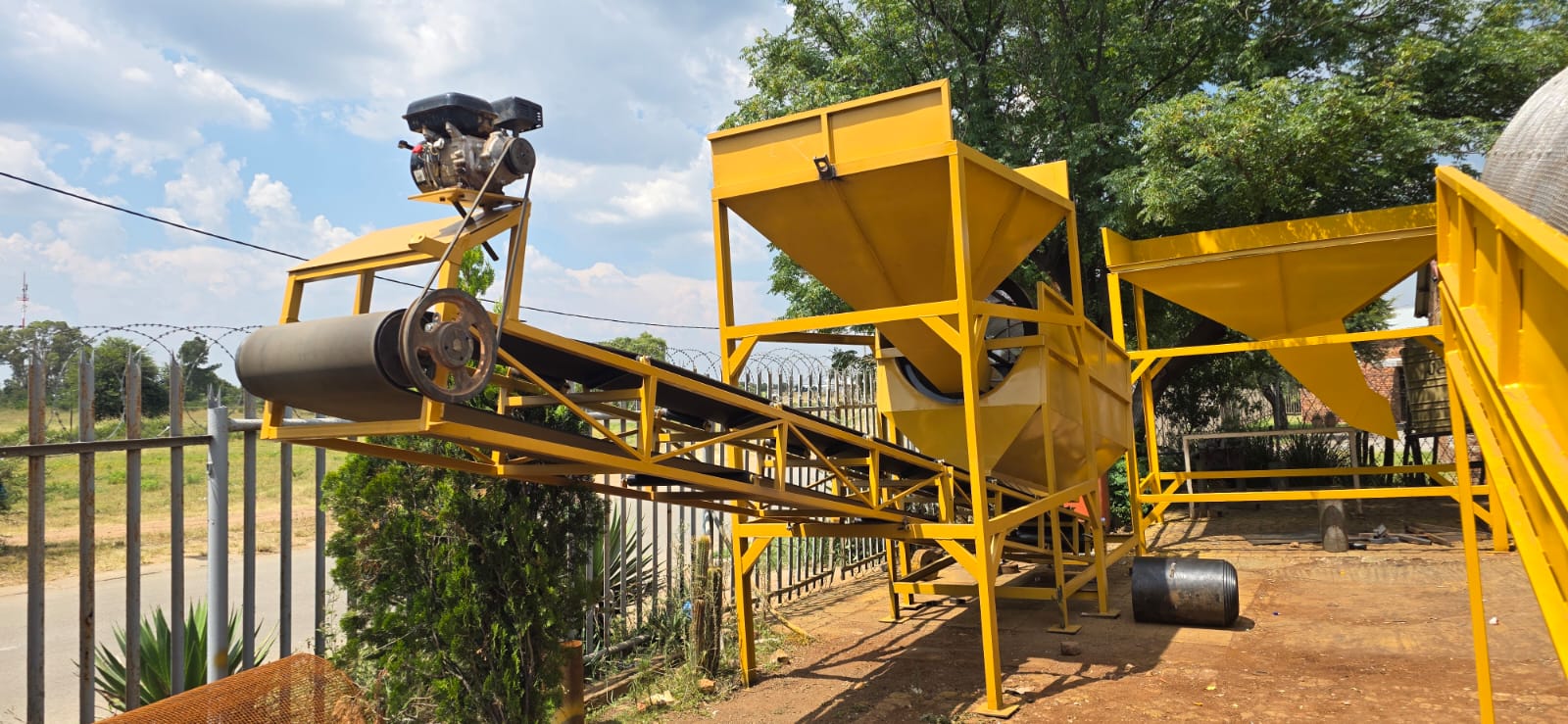 Ritingwe Trommel Screen in Action