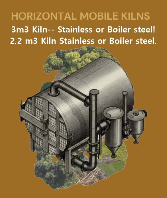 2 and 3 cu meter seled kilns