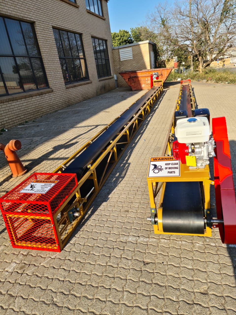 Conveyers ready for delivery